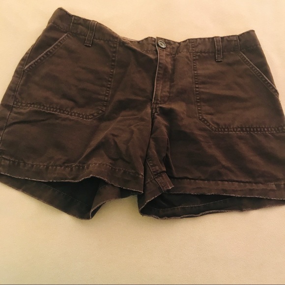Old Navy Brown Distressed Shorts - Picture 4 of 8